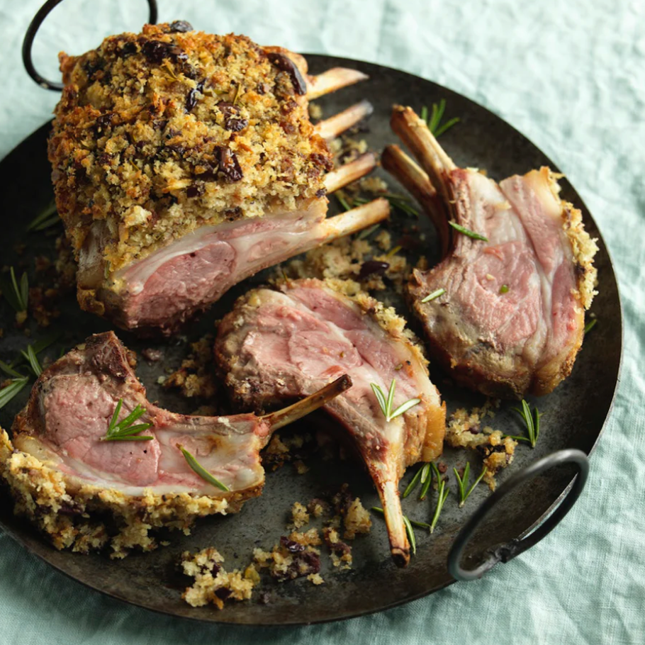 COBB Crusted Lamb Rack