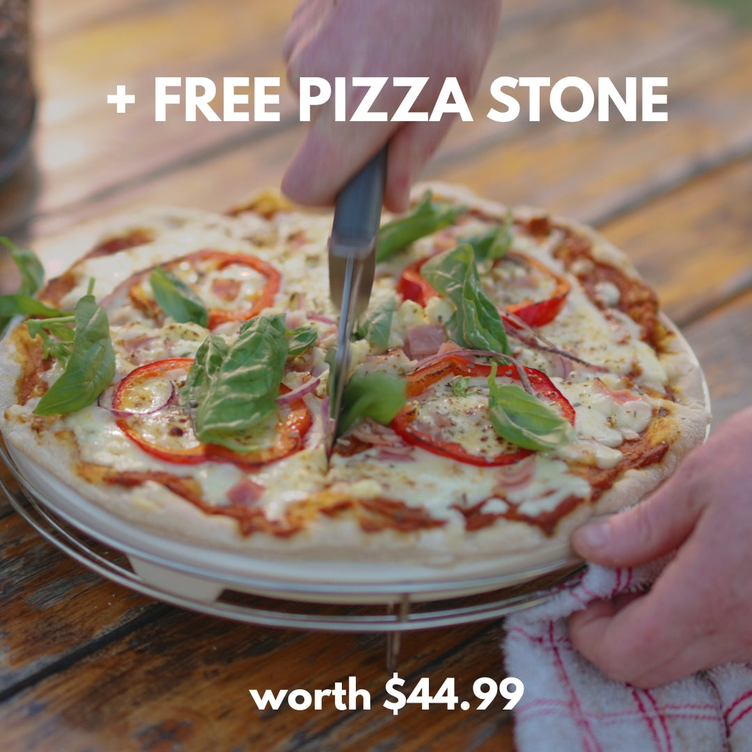 COBB Black Gas Bundle with Free Pizza Stone