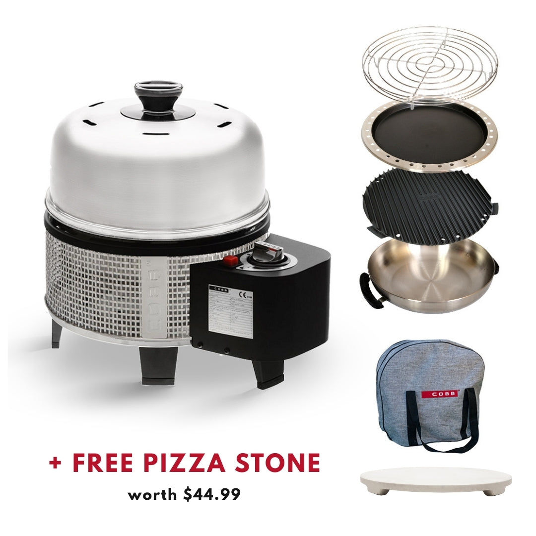 COBB Grill Gas Bundle with Free Pizza Stone