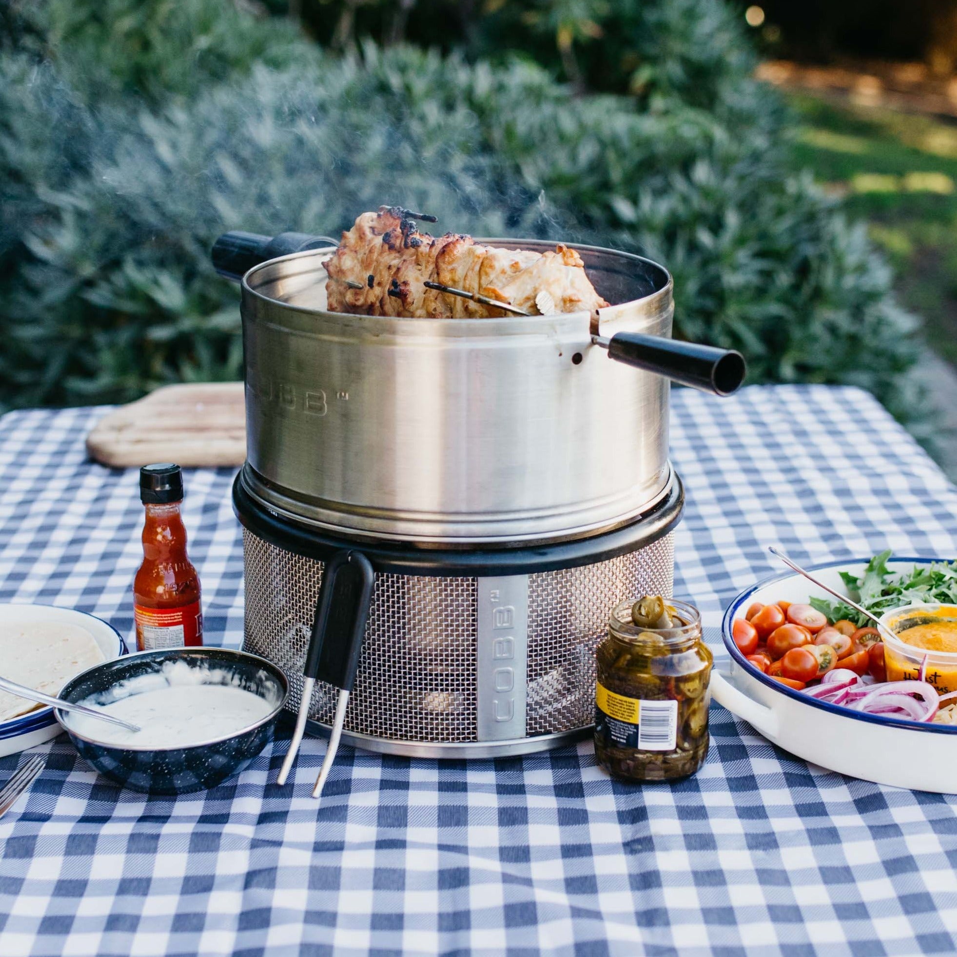 COBB Rotisserie with Dome Extension
