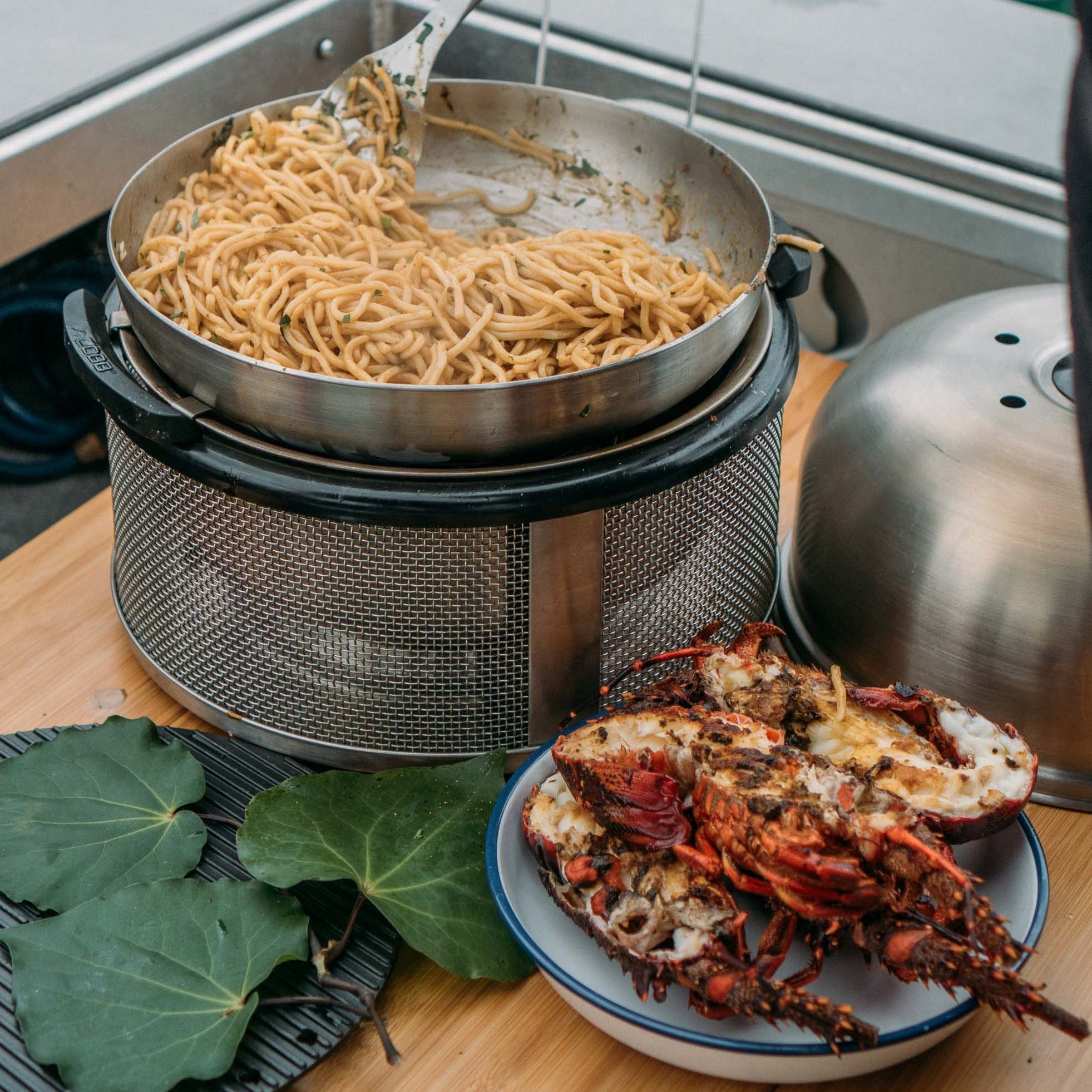 COBB Grill NZ || Portable Charcoal BBQ for camping 'Kitchen In a Box'