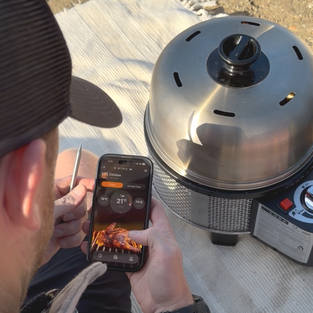 COBB Wireless BBQ Thermometer — Dual Temperature Gauge