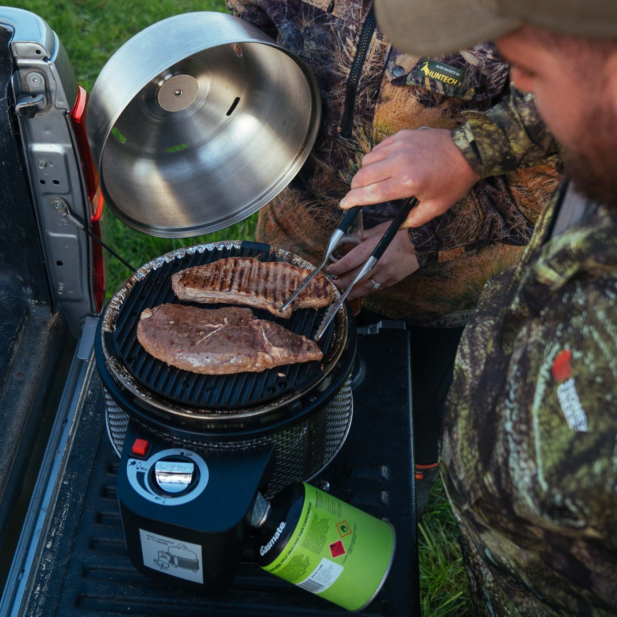 COBB Grill NZ portable BBQ UTE cook up