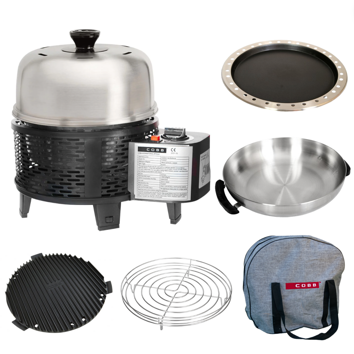 COBB Pro Black Gas Bundle COBB Grill NZ CobbGrill NZ