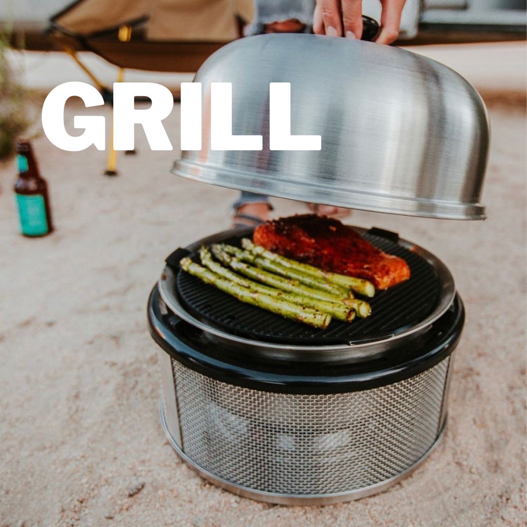 Grilling on the COBB