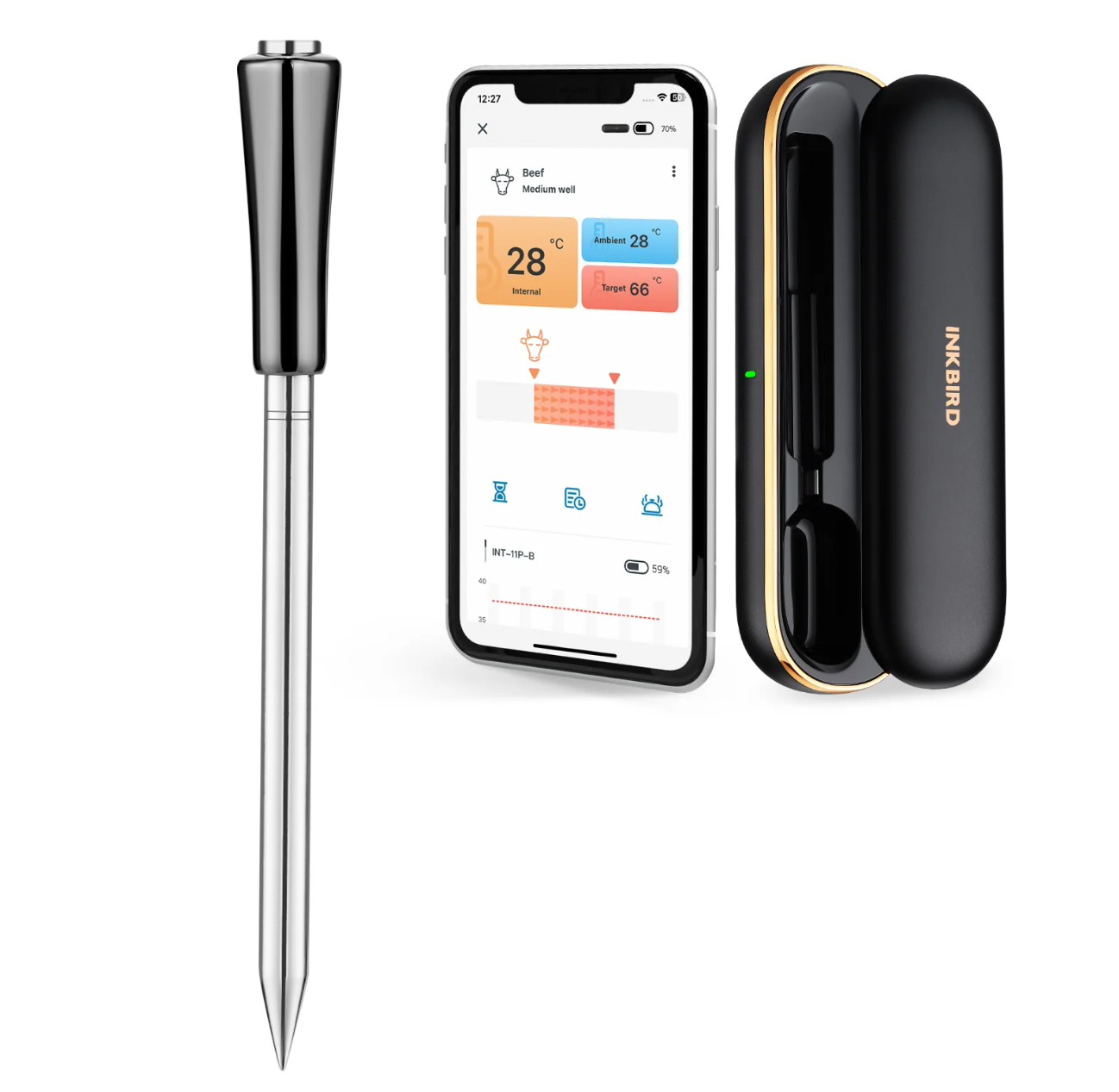 INKBIRD Wireless 2-in-1 Thermometer