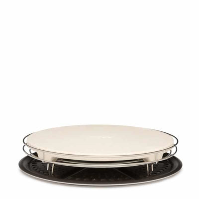 Cobb Grill Pizza stone and fenced roast rack accessory